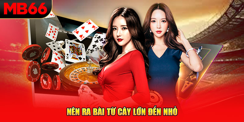 Nên ra bài từ cây lớn đến nhỏ