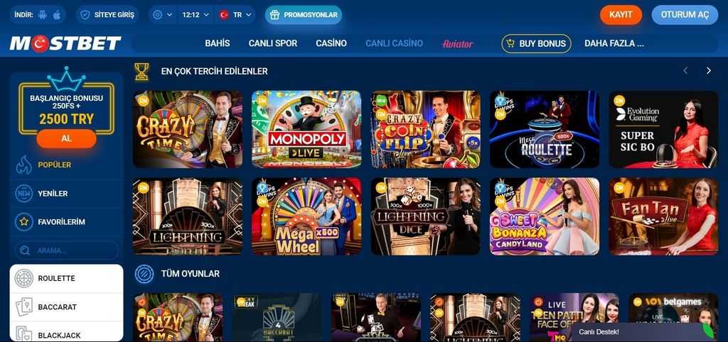 Ігри Mostbet.com