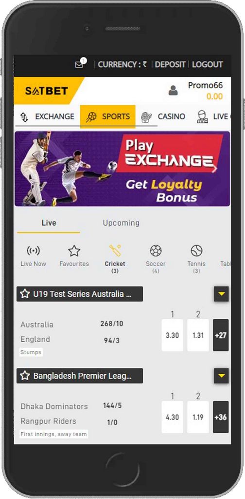 Satbet Sports Betting and Exchange Site in India