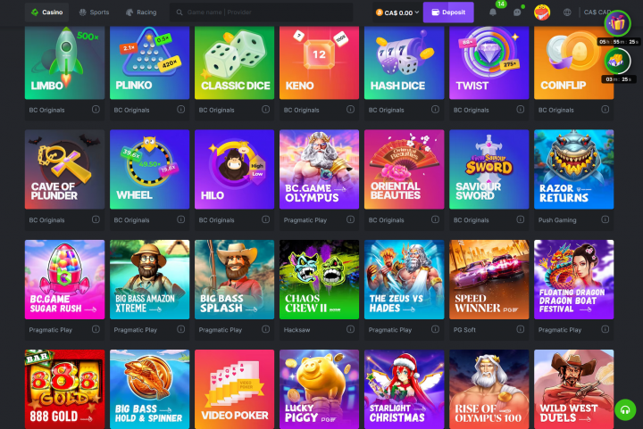 Exploring the Exciting World of Casino BC Game